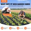 VEVOR 3FTx50FT Premium Heavy Duty Weed Barrier Landscape Fabric, 3.2OZ Woven Geotextile Fabric Under Gravel