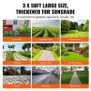 VEVOR 3FTx50FT Premium Heavy Duty Weed Barrier Landscape Fabric, 3.2OZ Woven Geotextile Fabric Under Gravel